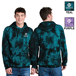 Port & Company Crystal Tie-Dye Pullover Hoodie